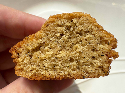 マドレーヌ　断面